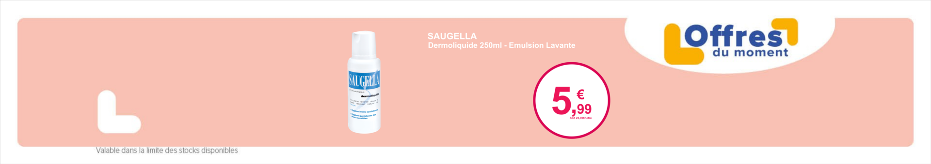 SAUGELLA DERMOLIQUIDE EMULSION 250ML