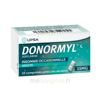 Donormyl 15 Mg Comprimés Pelliculés Sécables T/10 à LIVRON-SUR-DROME