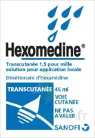 Hexomedine Transcutanee 1,5 Pour Mille, Solution Pour Application Locale à LIVRON-SUR-DROME
