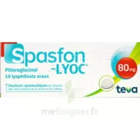 Spasfon Lyoc 80 Mg, Lyophilisat Oral à LIVRON-SUR-DROME