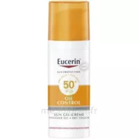 Eucerin Sun Oil Control Spf50+ Gel Crème Visage Fl Pompe/50ml à LIVRON-SUR-DROME