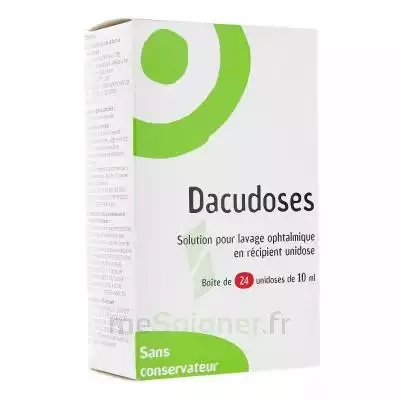 Dacudoses Solution Pour Lavement Ophtalmologique 24unid/10ml à LIVRON-SUR-DROME