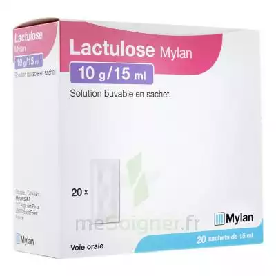 Lactulose Mylan Pharma 10 G, Solution Buvable En Sachet-dose à LIVRON-SUR-DROME